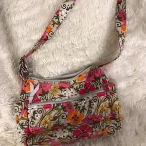 Vera Brandy Floral Crossbody Bag